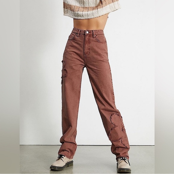 PacSun High Rise Distressed Jeans - Picture 1 of 3